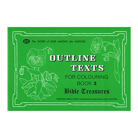 Outline Texts for Coloring - Bible Treasures