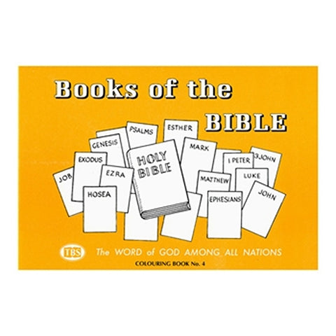 Outline Texts for Coloring - Books of the Bible