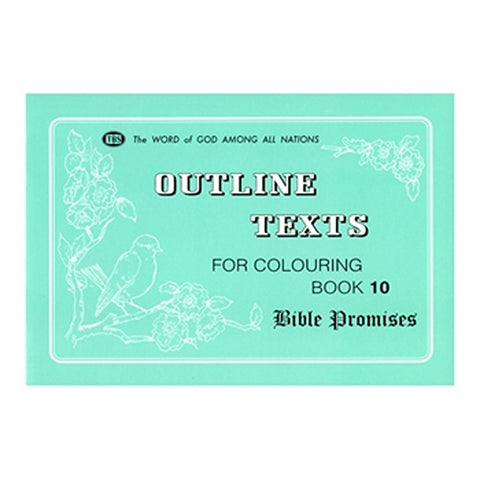 Outline Texts for Coloring - Bible Promises
