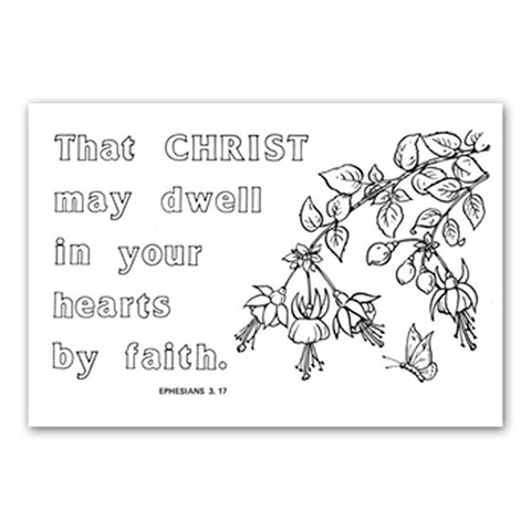 Outline Texts for Coloring - Bible Blessings