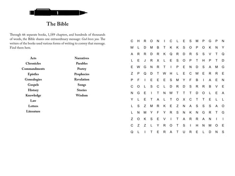 Know Your Bible Word Search Collection