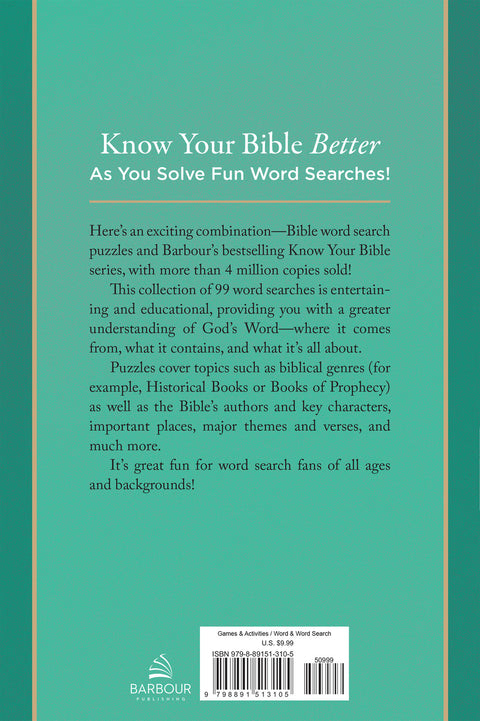 Know Your Bible Word Search Collection
