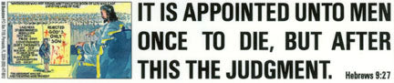 It is Appointed Unto Men - Magnet