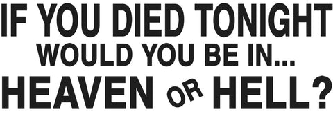If You Died Tonight - Magnet