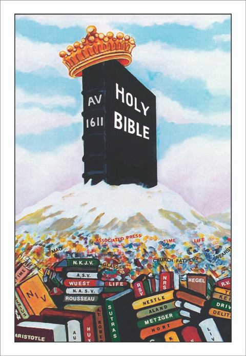 Bible Mountain - Banner (more sizes available)