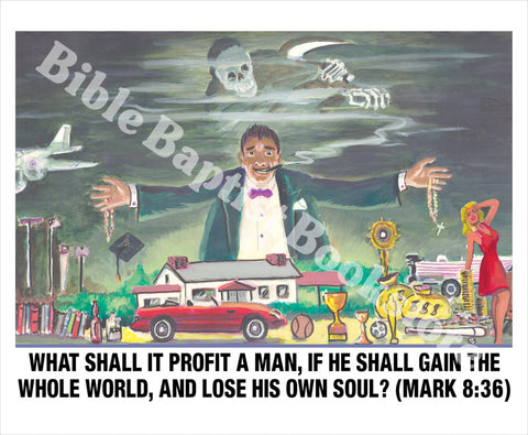 What Shall It Profit a Man? - Banner