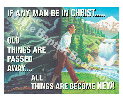 If Any Man Be in Christ - Banner
