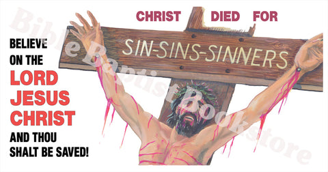 Sin, Sins, Sinners - Banner