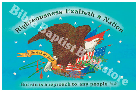 Righteousness Exalteth a Nation - Banner