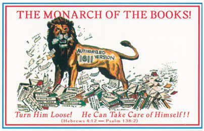 The Monarch of the Books - Postcard