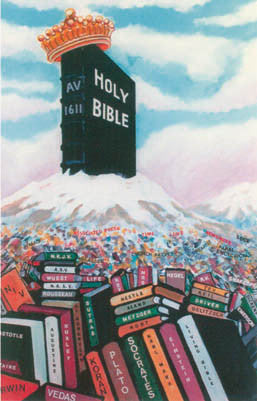 Bible Mountain - Postcard