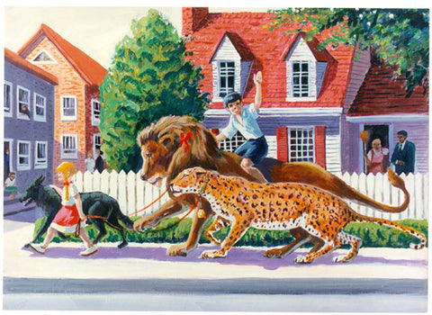 A Little Child Shall Lead Them - Reproduction