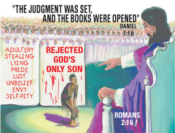 Full Color Scripture Sign - Burden and Judgment