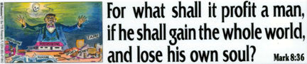 For What Shall It Profit a Man - Magnet
