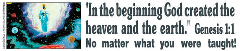 In the Beginning - Sticker