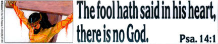 The Fool Hath Said - Sticker