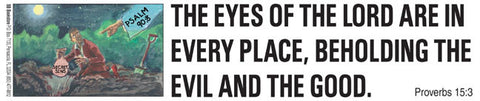 The Eyes of the Lord - Sticker
