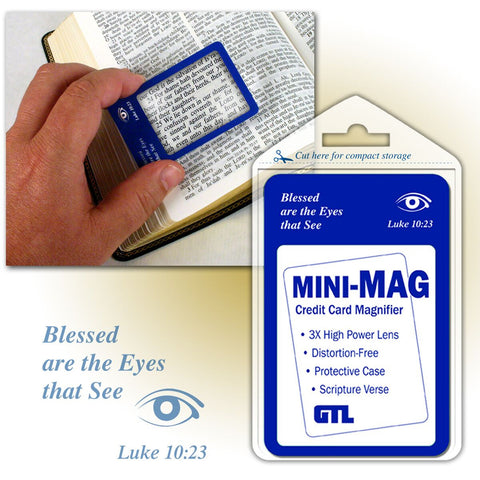 Mini-Mag Credit Card Magnifier
