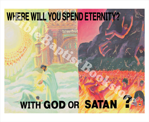 Where  Will You Spend Eternity? - Banner