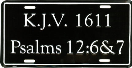 K.J.V. 1611 - License Plate