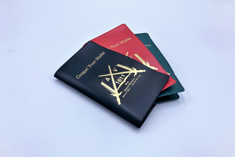 Gospel Tract Wallet