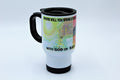 White Stainless Steel Cup