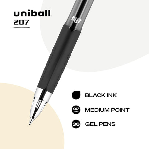 Uniball Signo 207 Gel Pen Black