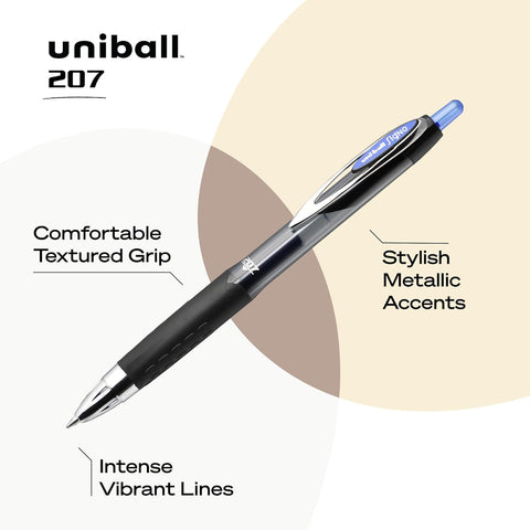 Uniball Signo 207 Gel Pen Blue