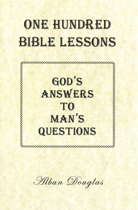 God's Answer to Man's Questions