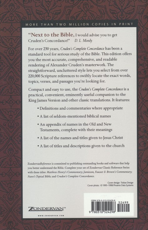 Cruden's Compact Concordance - Paperback