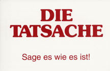 German: Tell It Like It Is - Tract