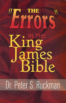 The "Errors" in the King James Bible