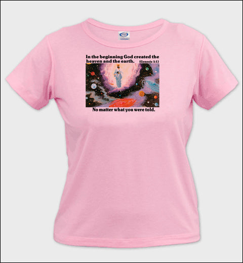 In the Beginning - Ladies T-Shirt