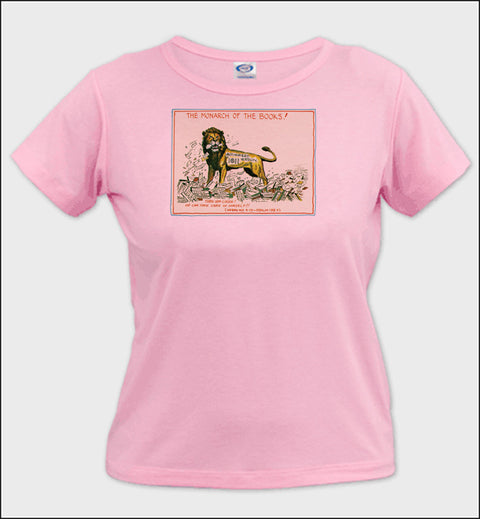The Monarch of the Books - Ladies T-Shirt