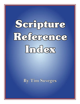 Scripture Reference Index (for Dr. Ruckman's books)
