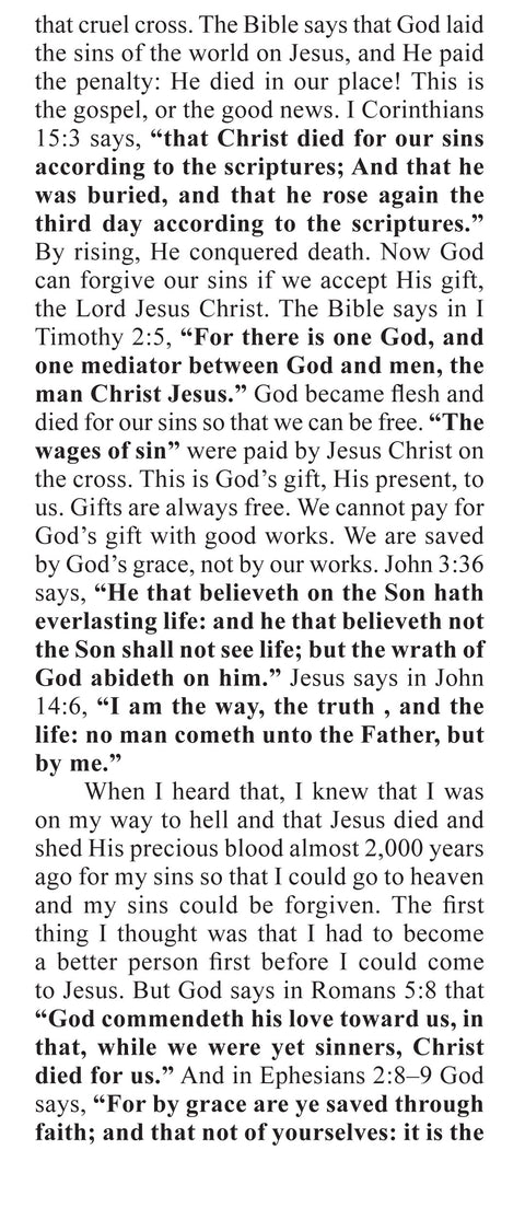 Personal Testimony of Karin McGuire - Tract