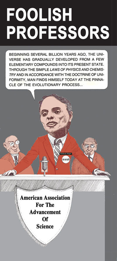 Foolish Professors - Tract