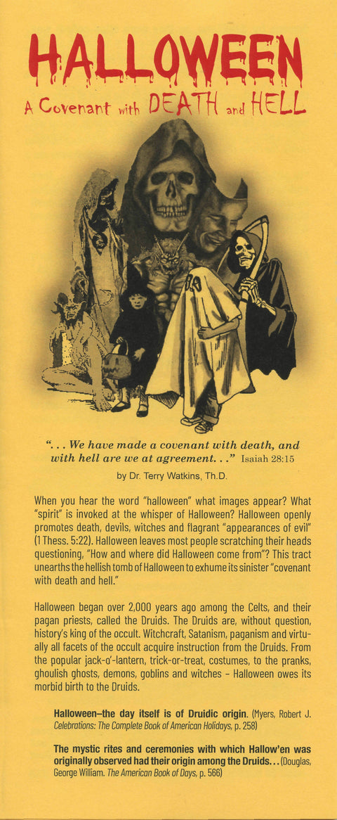 Halloween - A Covenant with Death and Hell