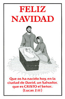 Spanish: Merry Christmas - Tract
