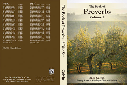 Zack Colvin: Proverbs Volume 1 - MP3