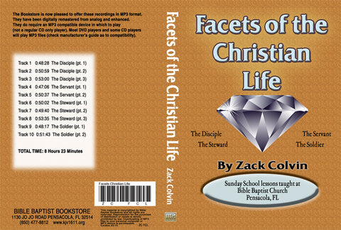 Zack Colvin: Facets of the Christian Life on MP3
