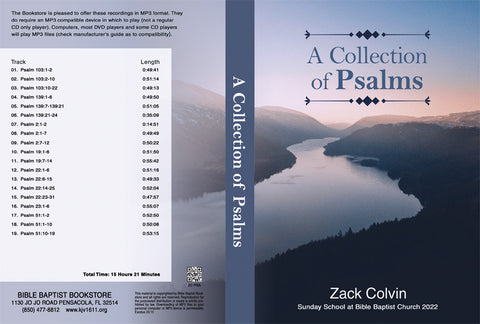 Zack Colvin: A Collection of Psalms on MP3