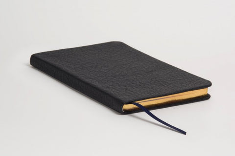 Allan: Notebook Highland Goatskin - Black