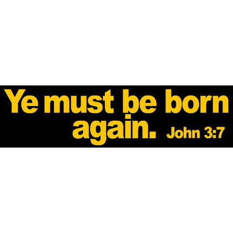 John 3:7 - Reflective Magnet